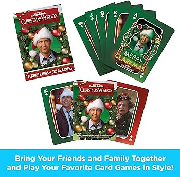 AQUARIUS Christmas Vacation Playing Cards - Christmas Vacation Themed Deck of Cards for Your Favo... | Amazon (US)