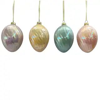 Assorted Iridescent Glass Egg Ornament by Ashland®, 1pc. | Michaels | Michaels Stores