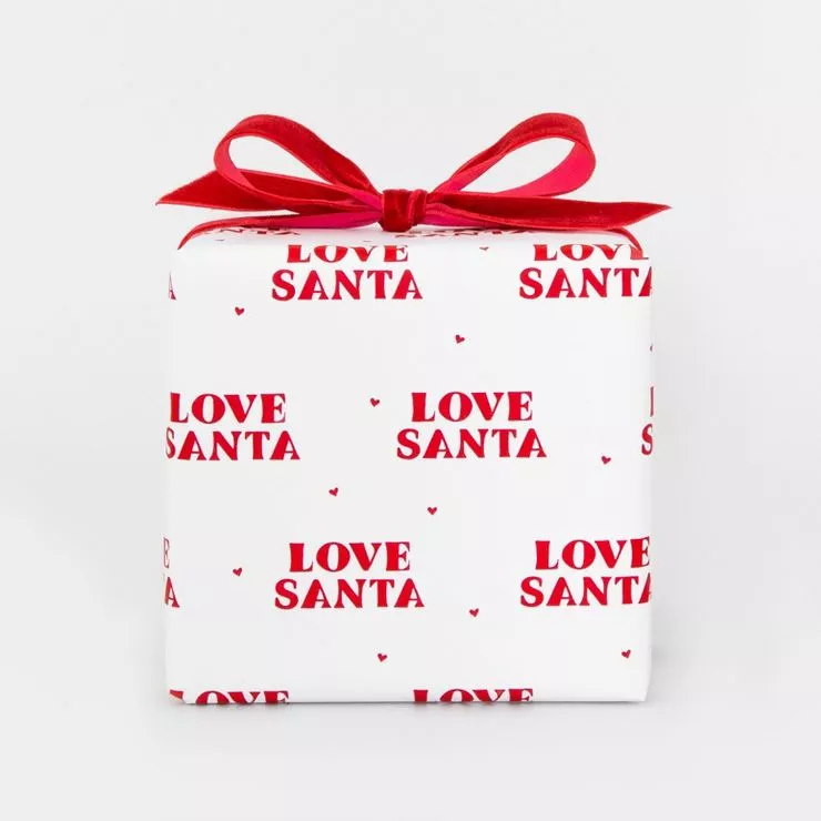 From Santa, With Love Wrapping Paper