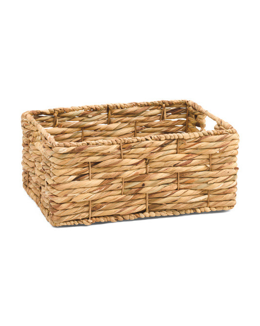 Medium Natural Twist Weave Bin | Office & Storage | Marshalls | Marshalls