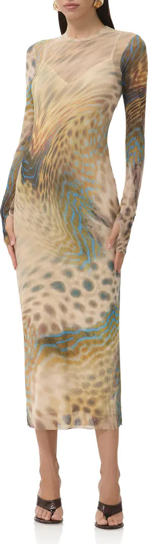 Ashland Long Sleeve Midi Dress | Nordstrom