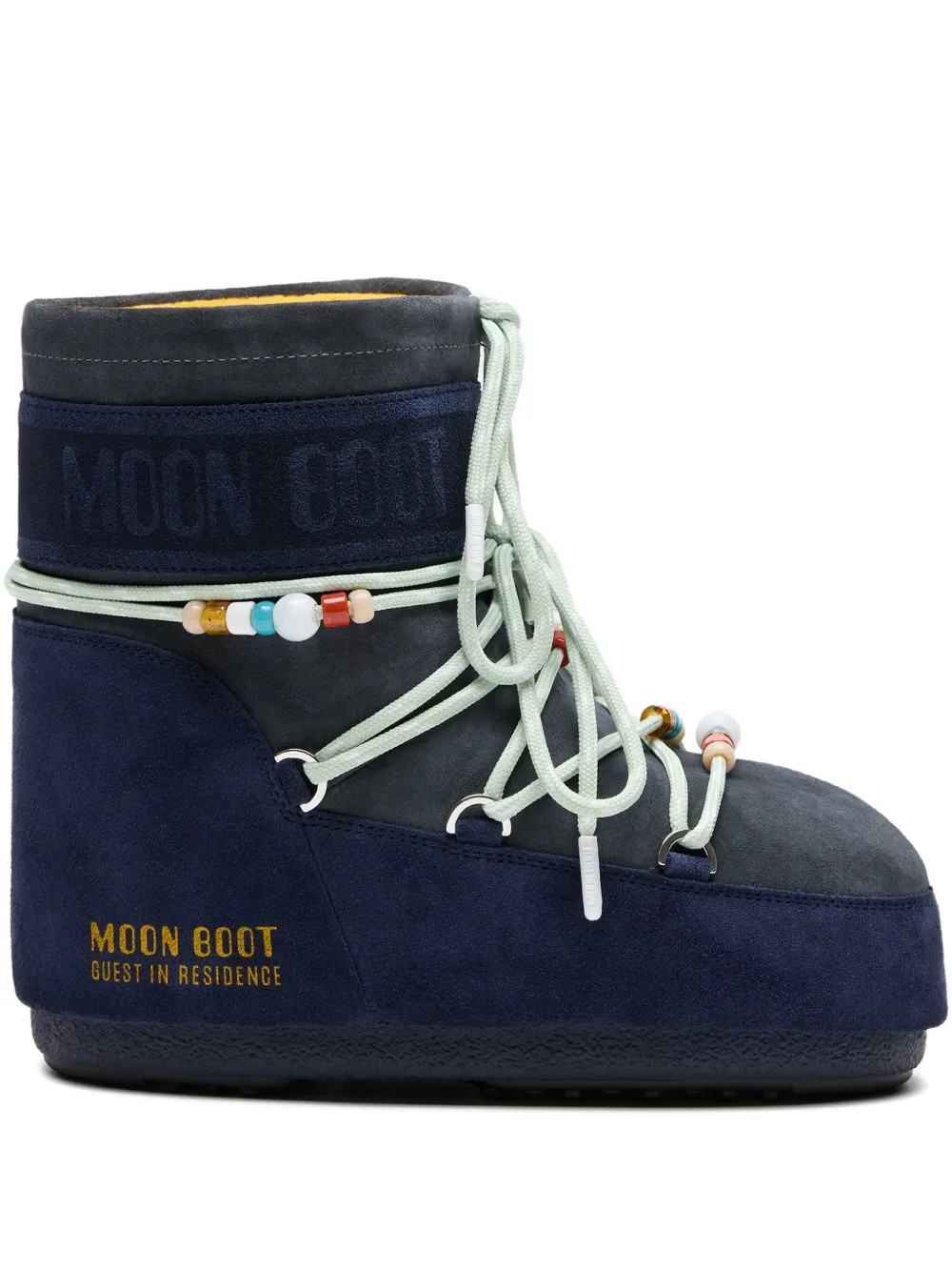 x Guest In Residence Icon beaded suede boots | Farfetch Global