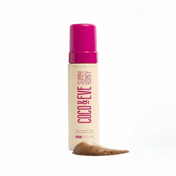 Coco & Eve Sunny Honey Self Tanner Foam - (Medium) Fast Drying, Streak-Free Sunless Tanning Mouss... | Amazon (US)