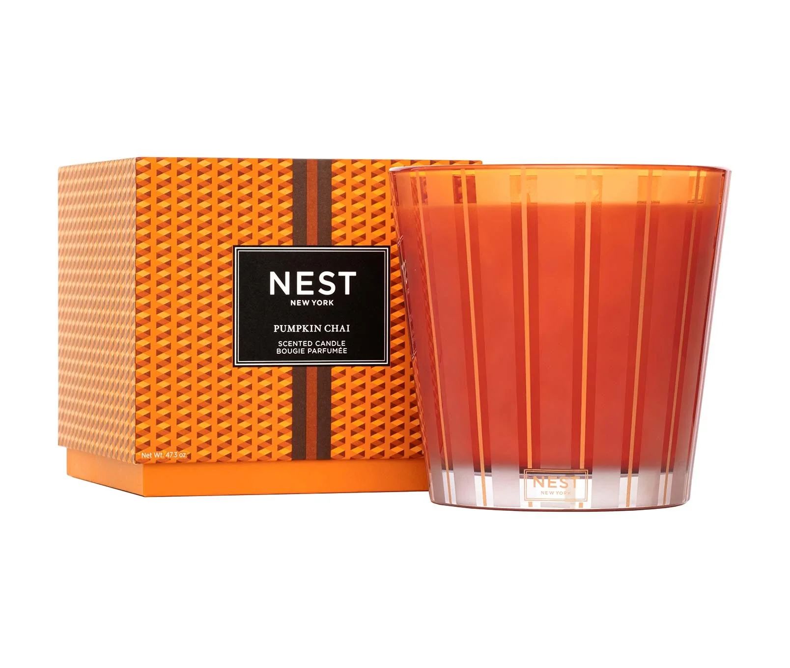 Pumpkin Chai Luxury Candle | NEST Fragrances