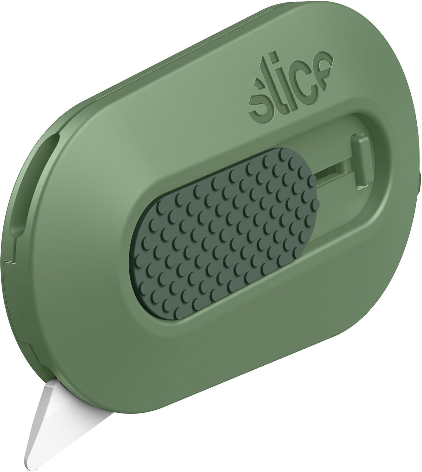 Slice Mini Box Cutter | Manual Retracting | Safe Ceramic Box Cutter Lasting 11x Longer than Metal | Box Opener | 1 Pack | Sage | Amazon (US)