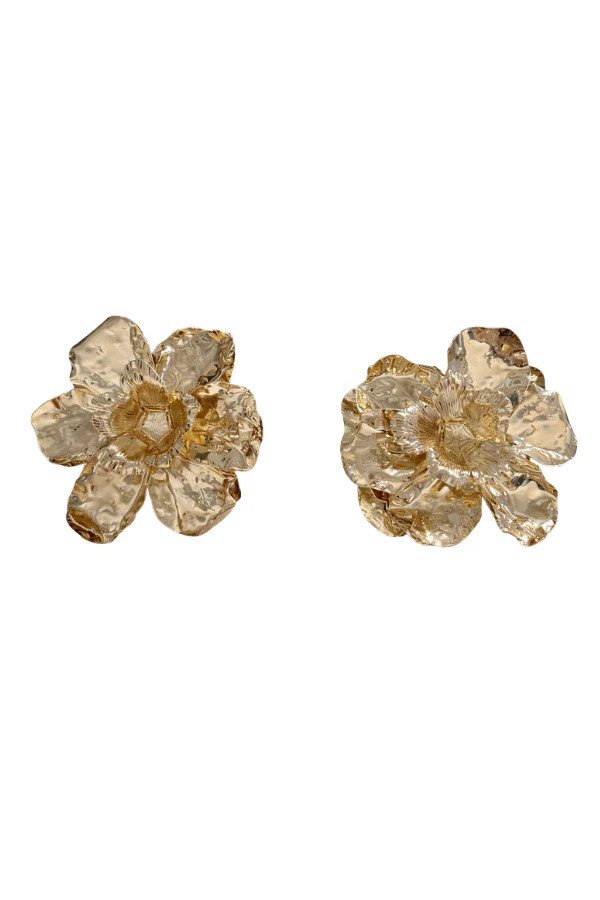 The Gold Flower Earring | Pookie and Sebastian