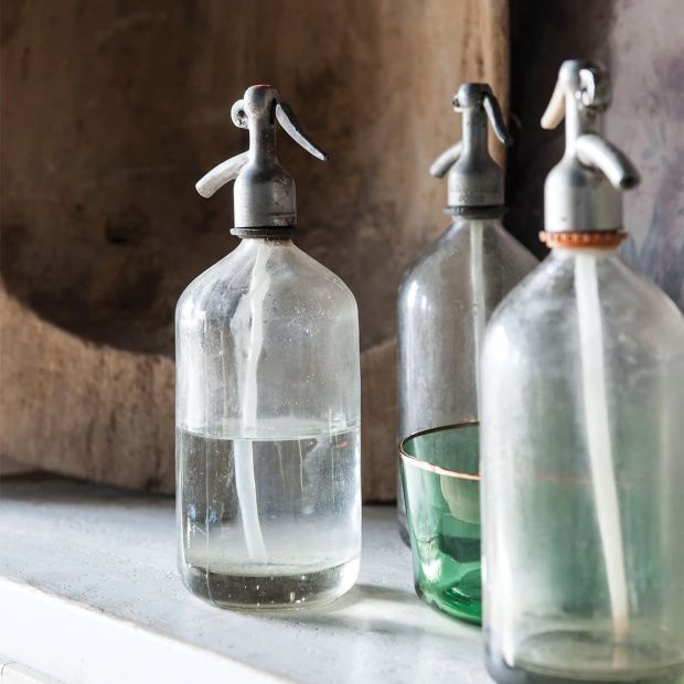 AFH FOUND - Unique Vintage Glass Seltzer Bottle | Antique Farm House
