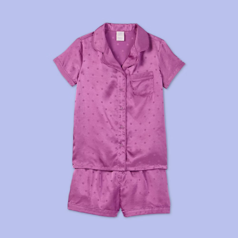 Girls' Pajama Set - More Than Magic Purple M Plus | Target