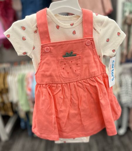 The cutest little outfit for your mini 🍓
NB - 18M

Baby girl outfits, baby clothes, summer baby clothes, summer outfit Inspo, outfit Inspo, baby ootd, outfit ideas, summer vibes, summer trends, summer 2024, ootd inspo, newborn clothes, newborn outfits, new moms, Target finds, Target must haves, Target baby clothes, Target style 

#LTKSeasonal #LTKFamily #LTKBaby