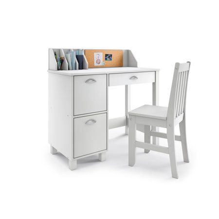 P'kolino Kids Desk and Chair - White | Walmart (US)