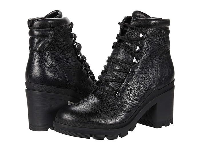 Marc Fisher LTD Kini (Black Leather) Women's Shoes | Zappos