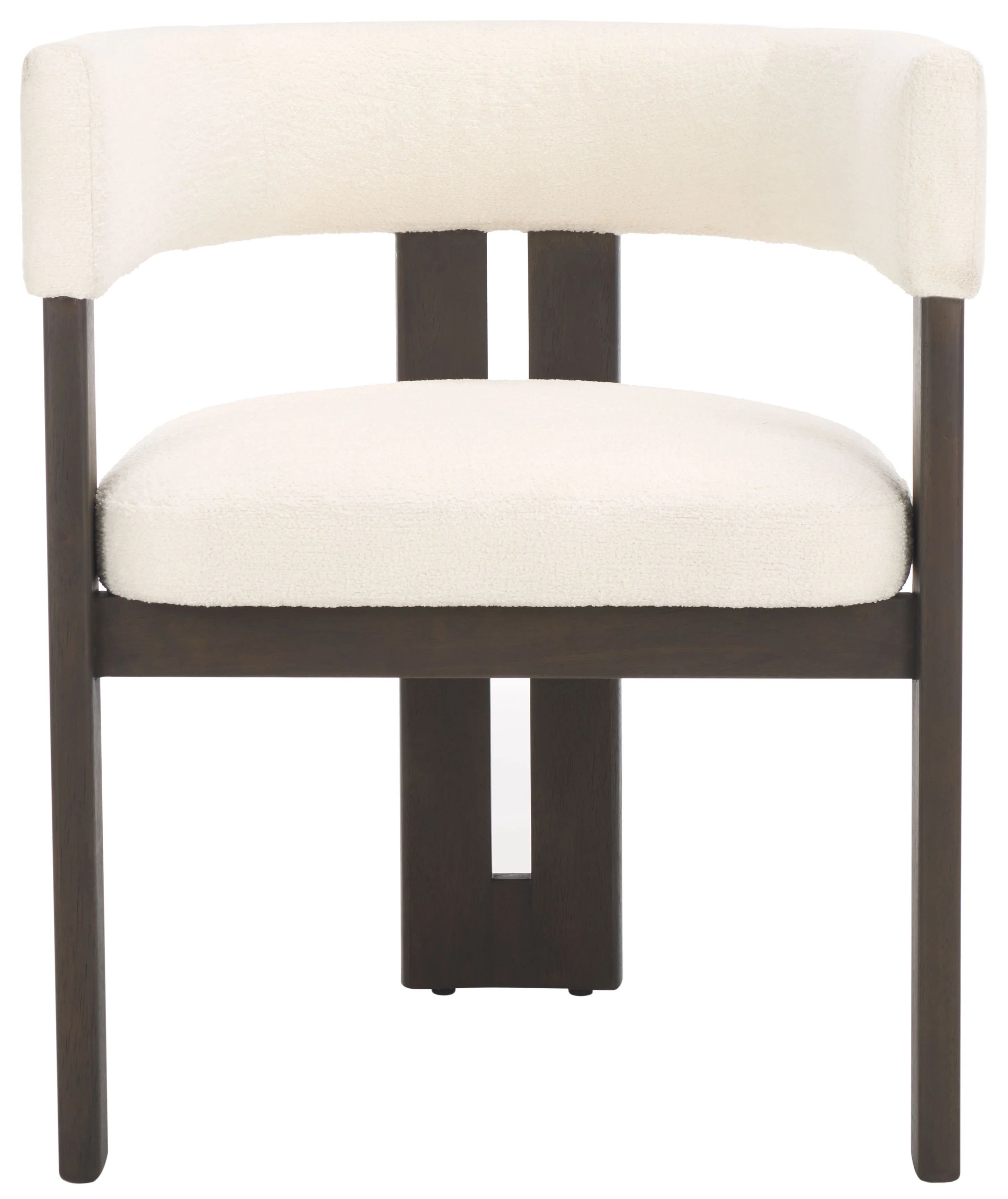 AllModern Lenita Boucle Dining Armchair | Wayfair | Wayfair North America