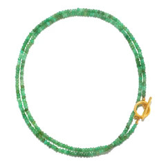 Chrysoprase Convertible Beaded Necklace | Sequin