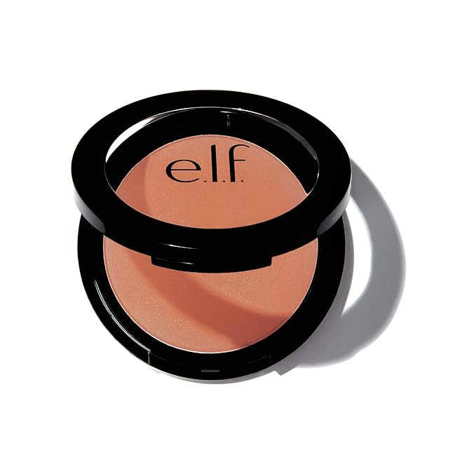e.l.f, Primer-Infused Blush, Long-Wear, Matte, Bold, Lightweight, Blends Easily, Contours Cheeks,... | Amazon (US)