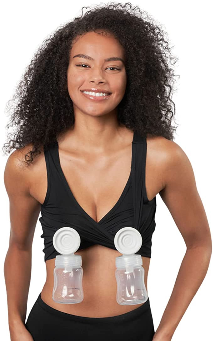 Larken X Relaxed Bra – All in One Nursing and Hands Free Pumping | Amazon (US)
