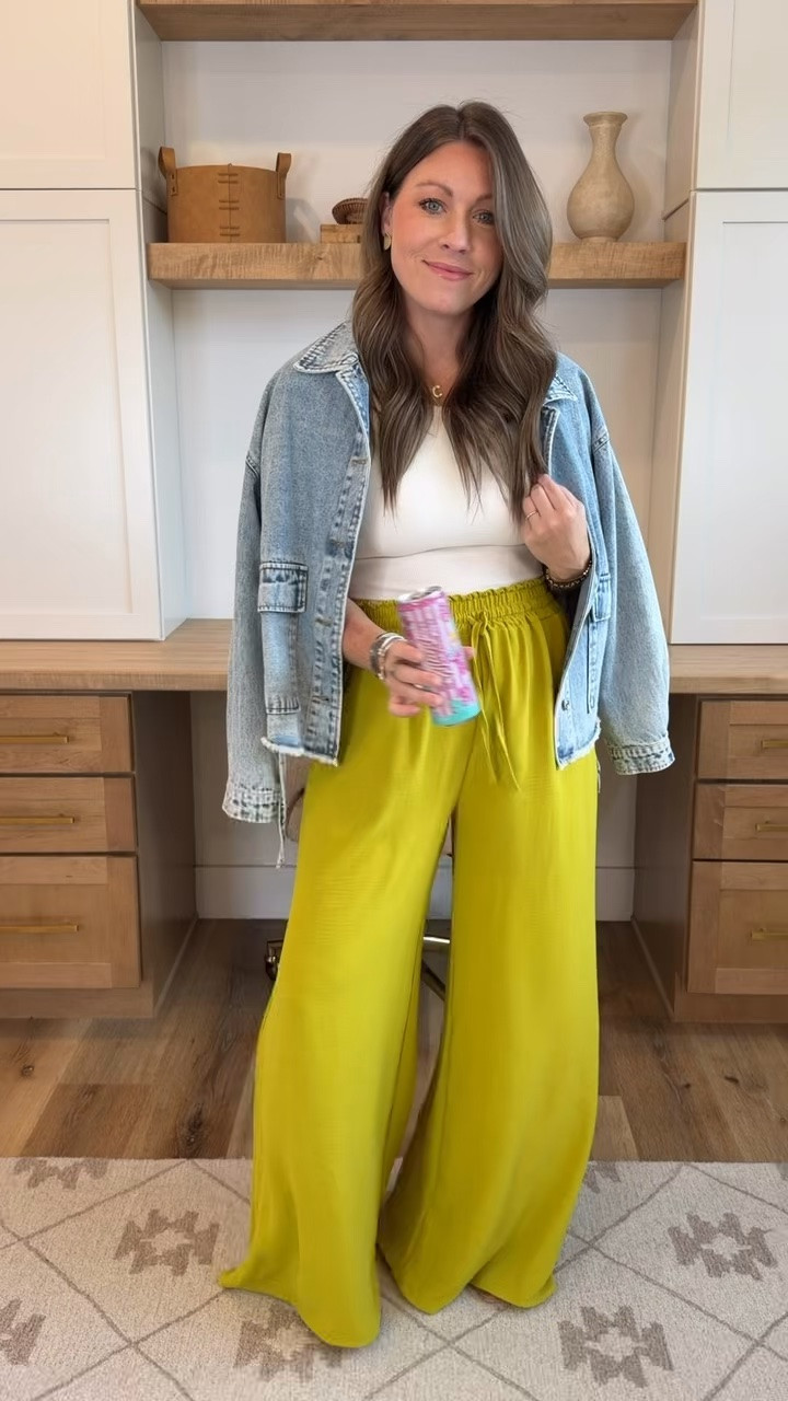 I LOVE these pants! So flowy & comfortable! Easy to dress up!

#LTKootd #LTKSeasonal #LTKdayinmylife