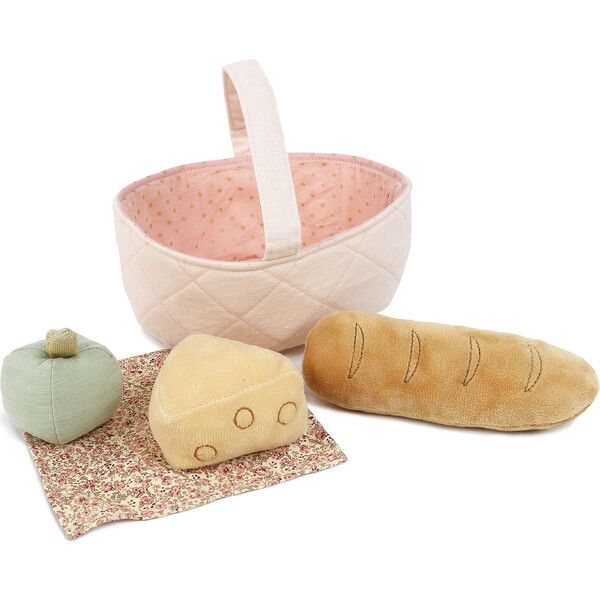 Set of 5 Parisian Picnic Set, Pastel | Maisonette