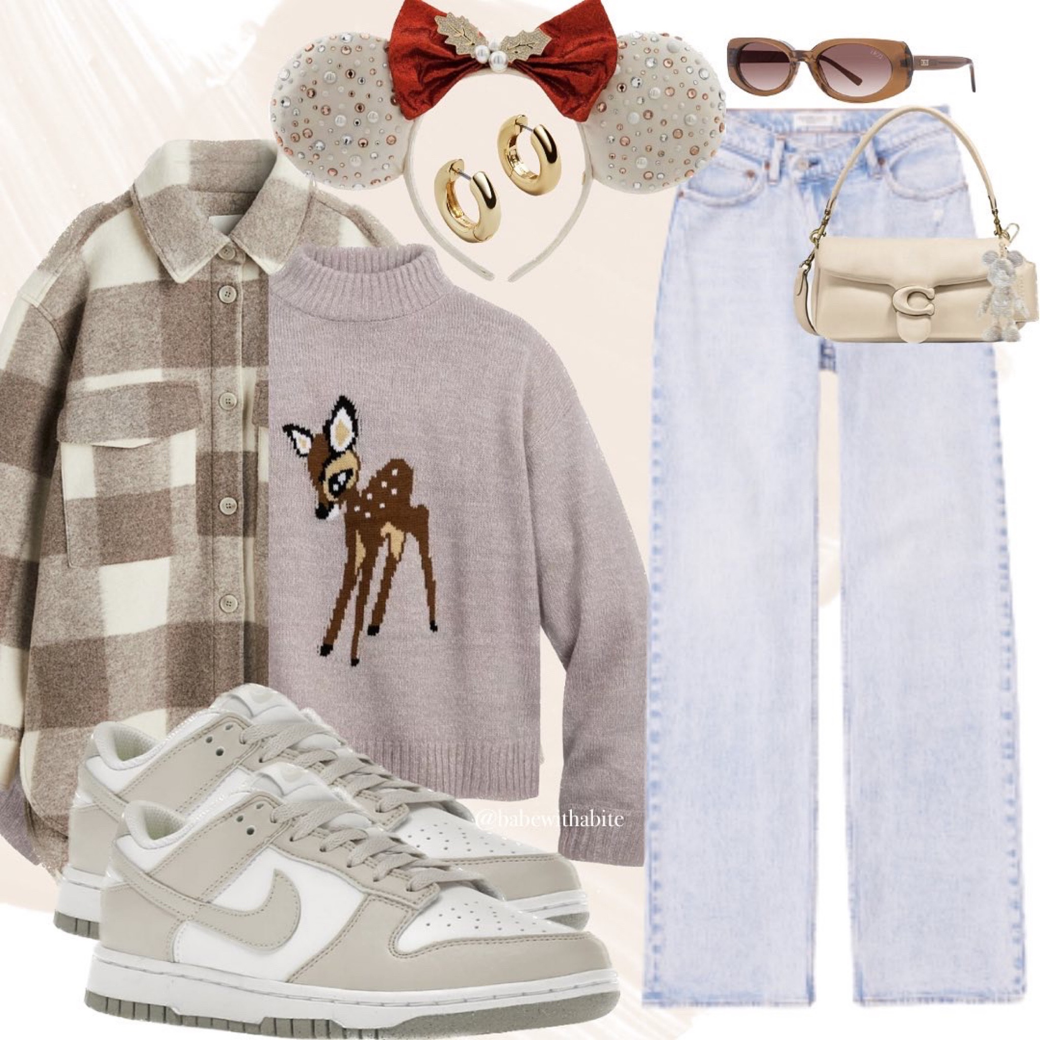 Neutrals at the park 🤍🎄✨

#LTKfit #LTKSeasonal #LTKunder100