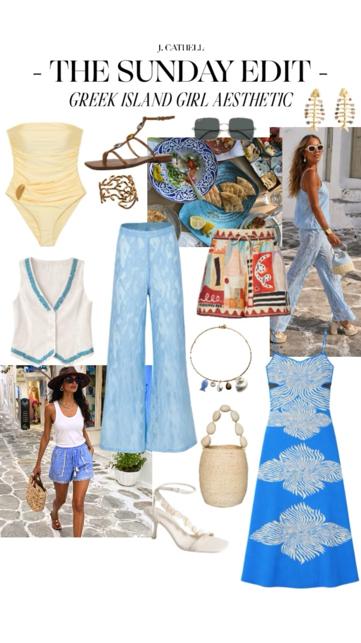 Greek island girl, anywhere 🌊✨

Easy, breezy, and effortlessly put-together—this edit is all about that sun-washed, relaxed feel I always come back to. From swim to daytime looks to elevated nights out, these pieces just work.

And the best part? You don’t have to be on the islands to get the look. Save this for outfit inspo and tap to shop each look. 🤍

#LTKStyle #ResortStyle #VacationVibes #SummerOutfits #EffortlessStyle #

#LTKootd #LTKSeasonal #LTKOver40