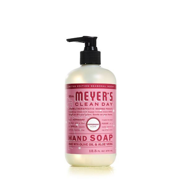 Mrs. Meyer&#39;s Clean Day Hand Soap - Peppermint - 12.5 fl oz | Target