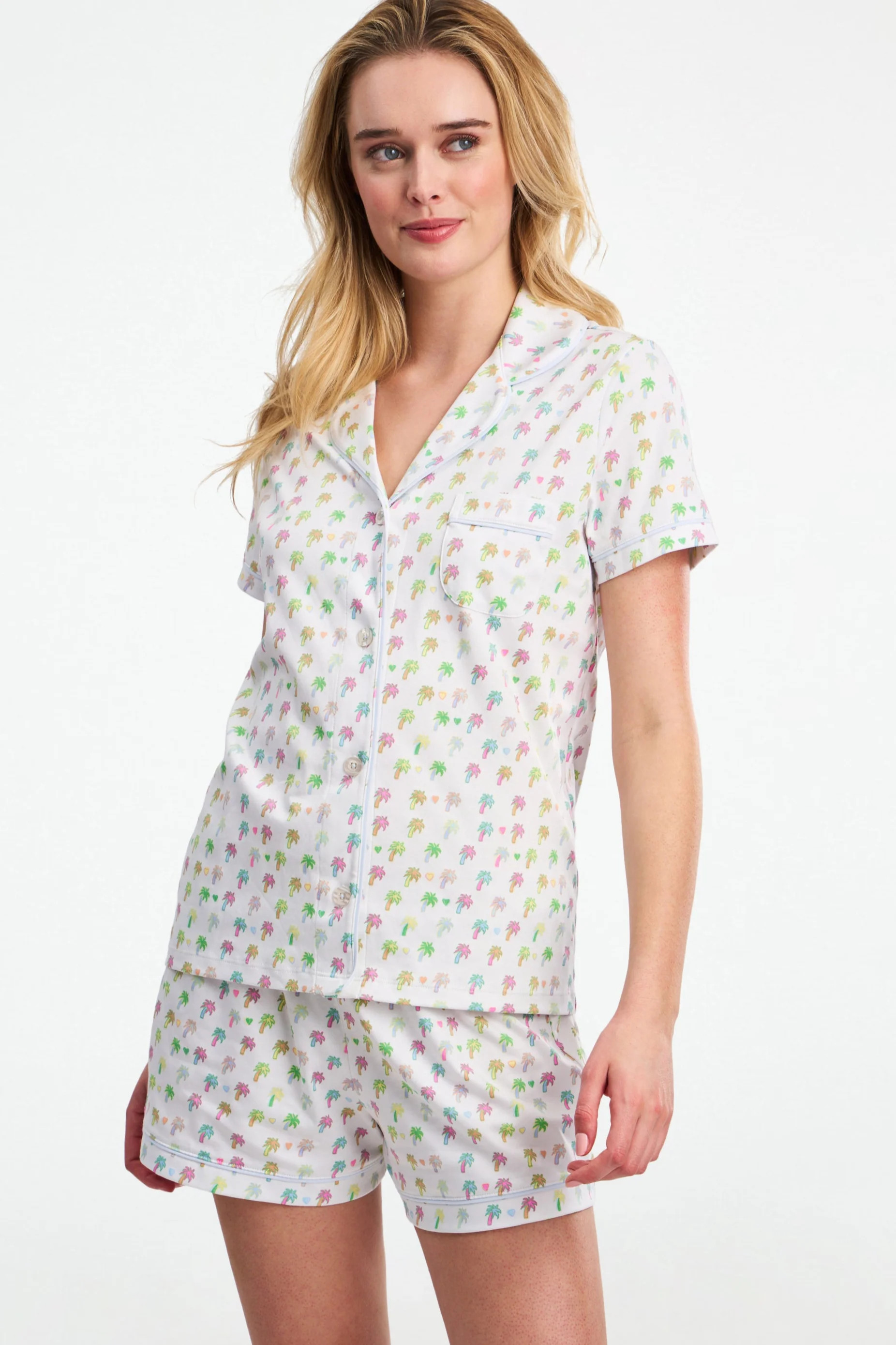 Palm Dreams Polo Pajamas | Roller Rabbit | Roller Rabbit