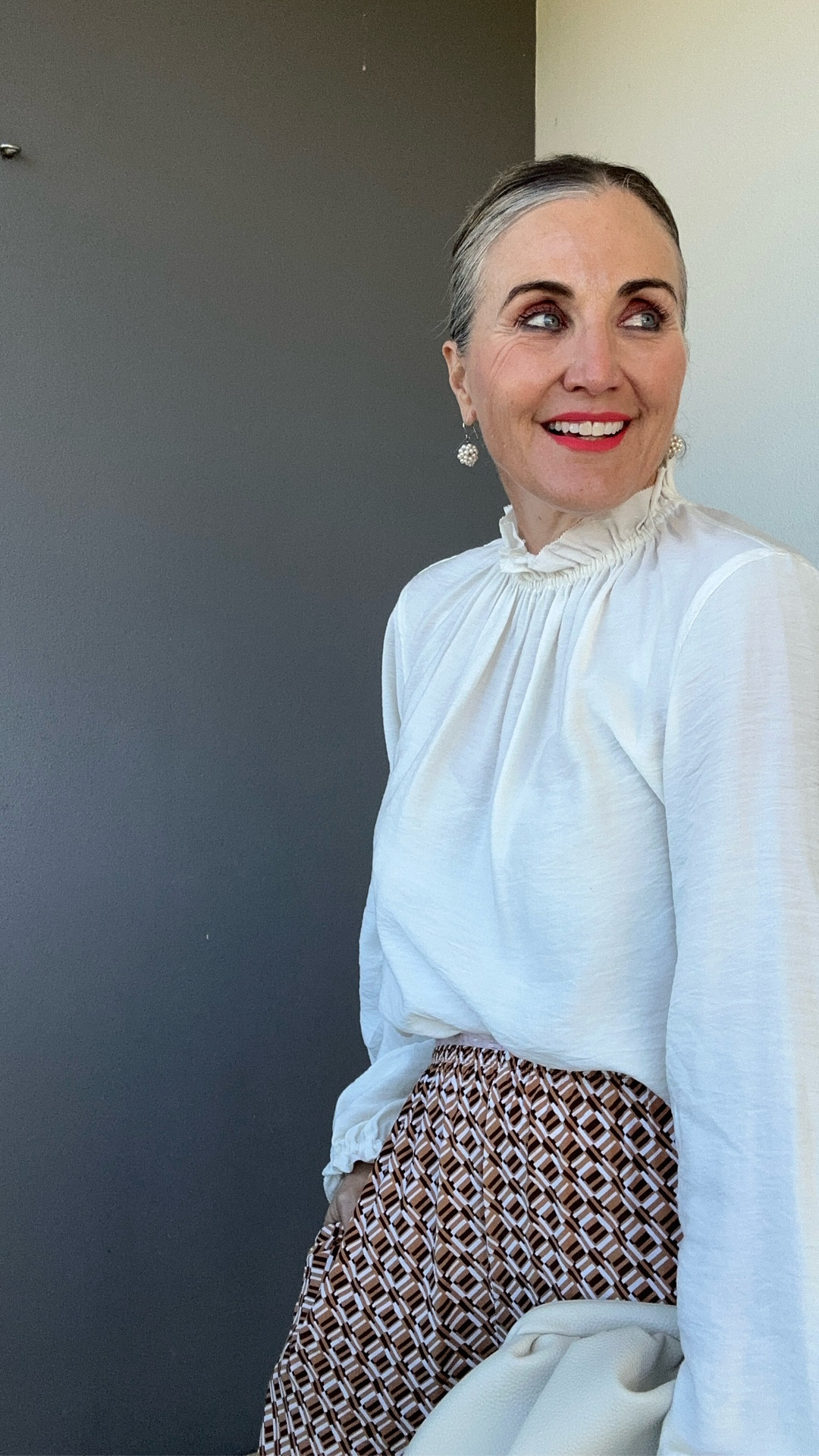 Dressed up casual for lunch.
Easy, effortless, comfortable.
Shirt: size L
Pants: size 8
Blazer: size 12
Sandals: EU 39

#LTKaustralia #LTKover50style #LTKwinter