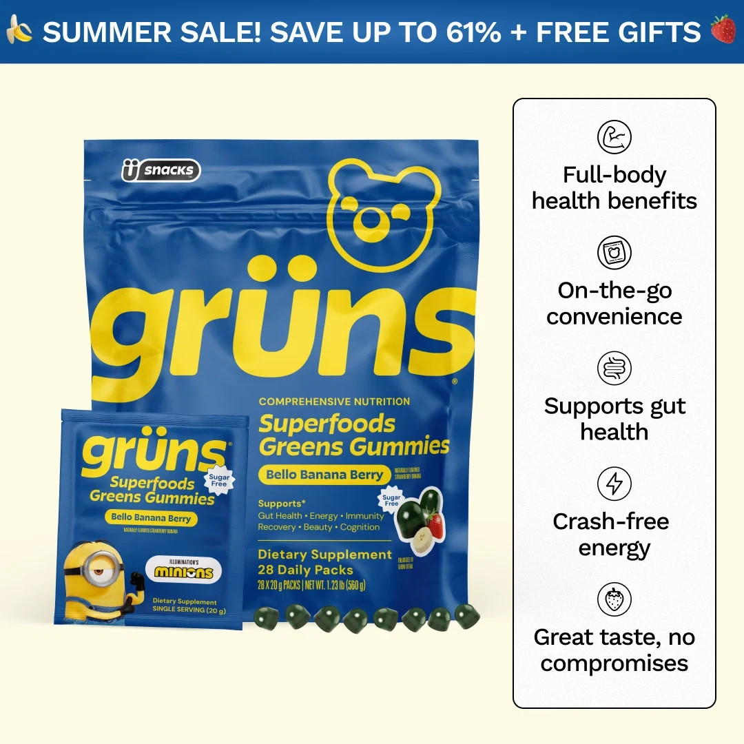 Grüns | Comprehensive Daily Nutrition | Gruns