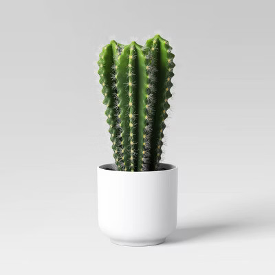 Artificial Cactus in White Pot - Room Essentials™ | Target