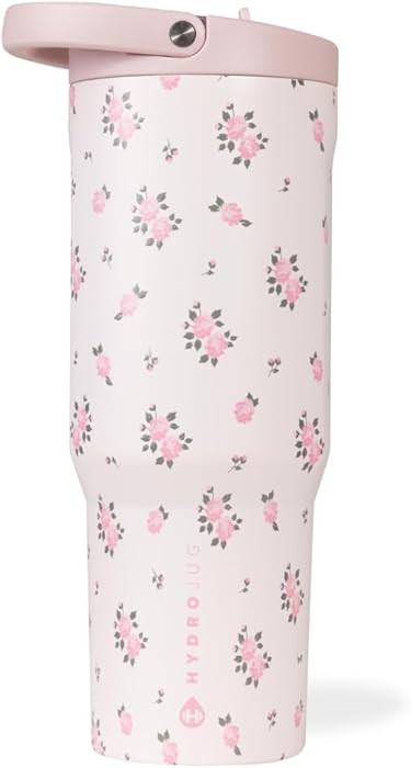 HydroJug Sport - Stainless Steel Tumbler with Straw, Vacuum Insulated, 32oz Leakproof Water Bottl... | Amazon (US)