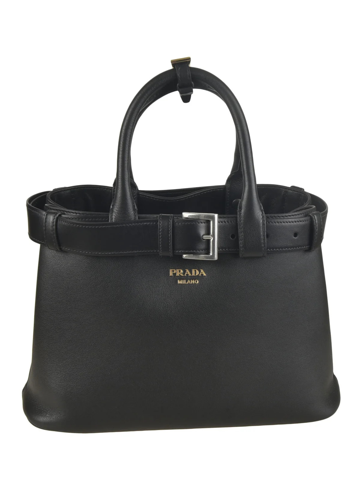 Prada Open-Top Medium Handbag | Cettire Global