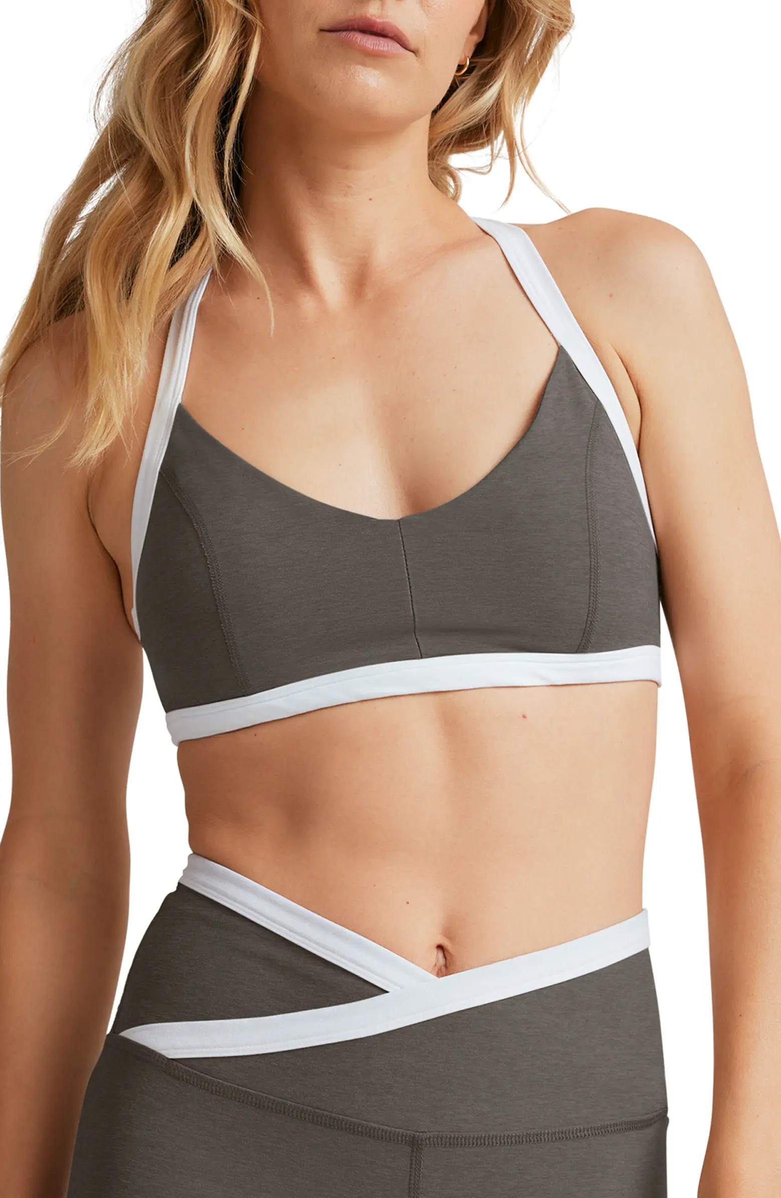 Spacedye Outlines Sports Bra | Nordstrom