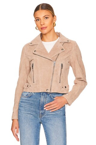 BLANKNYC Suede Moto Jacket in Bare It All from Revolve.com | Revolve Clothing (Global)