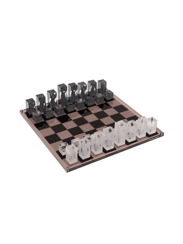 Jonathan Adler Acrylic Chess Set | Black | FARFETCH AU | Farfetch Global