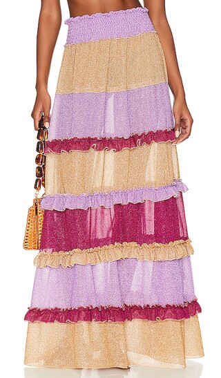 Gonna Maxi Skirt in Multi | Revolve Clothing (Global)