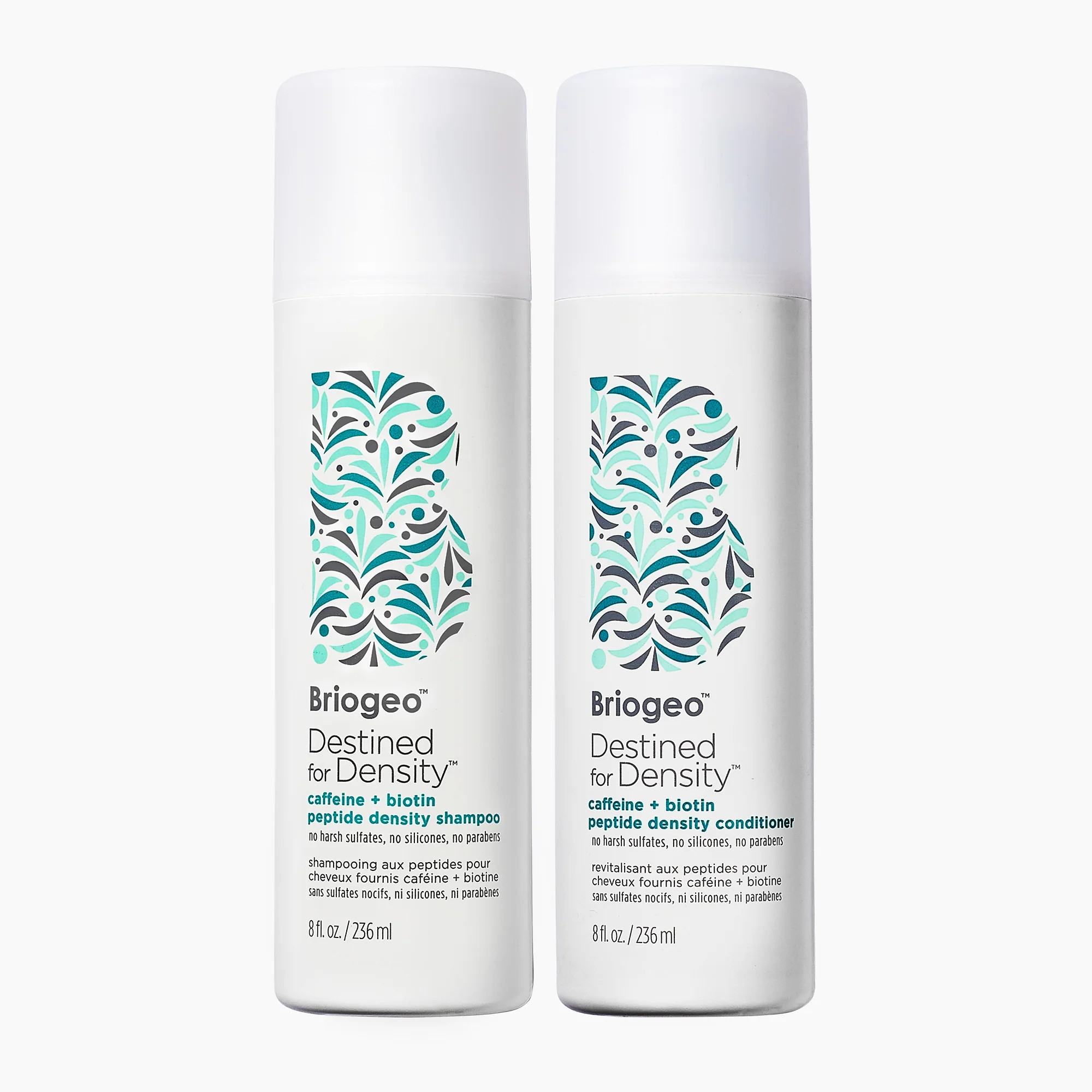 Destined For Density™ MegaStrength+ Caffeine + Biotin Peptide Density Shampoo + Conditioner Duo | Briogeo