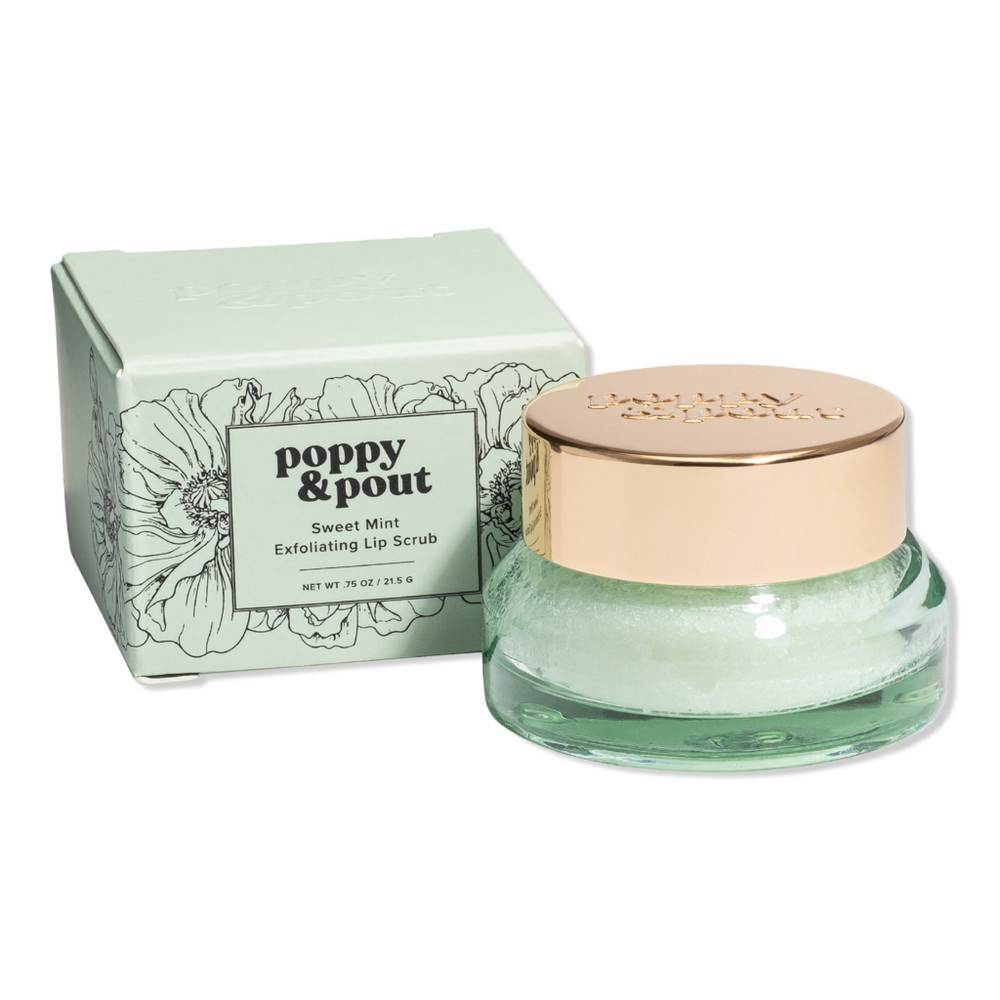 Poppy & Pout Exfoliating Lip Scrub - Sweet Mint | Ulta