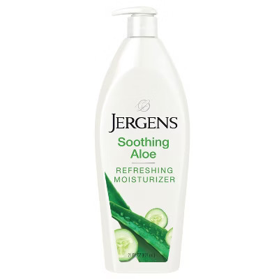 Jergens Soothing Aloe Hand and Body Lotion, Dermatologist Tested - 21 fl oz: For Normal, Sensitive, Dry Skin, Fresh Scent, Paraben-Free | Target