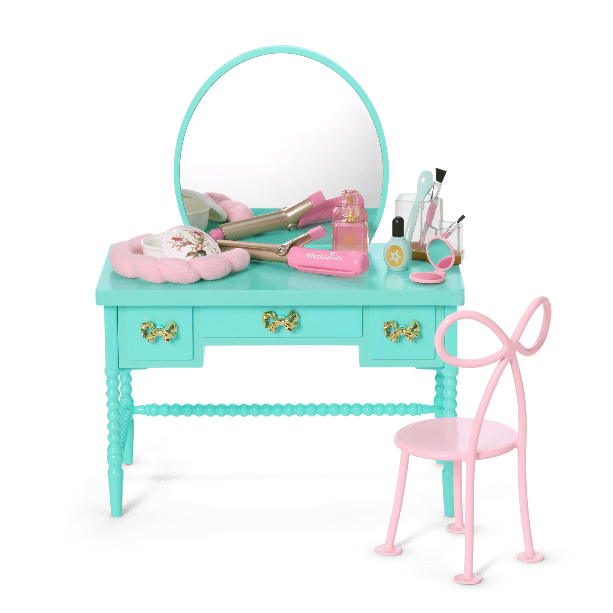 Raquel’s™ Vintage Vanity for Dolls (Girl of the Year™ 2026) | American Girl