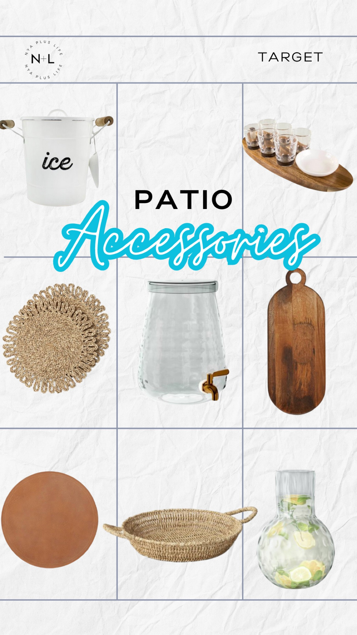 Must have summer patio accessories from #target
#patioaccessories #patio

#LTKHome #LTKSeasonal #LTKParties