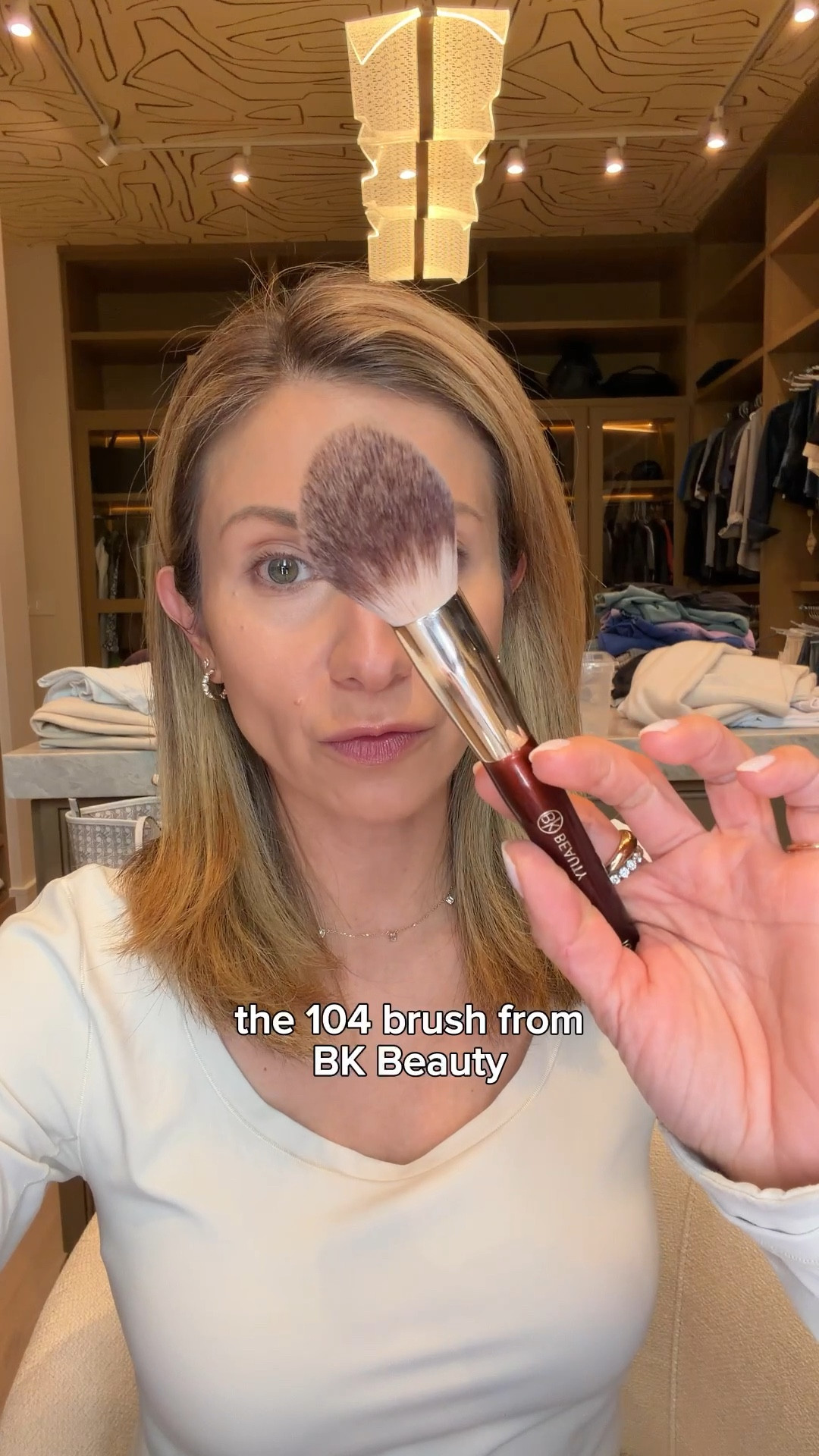 If you like a light sun kiss natural glow . The 104 from BK Beauty is the best brush to apply bronzer 🎥

#LTKBeauty #LTKOver40
