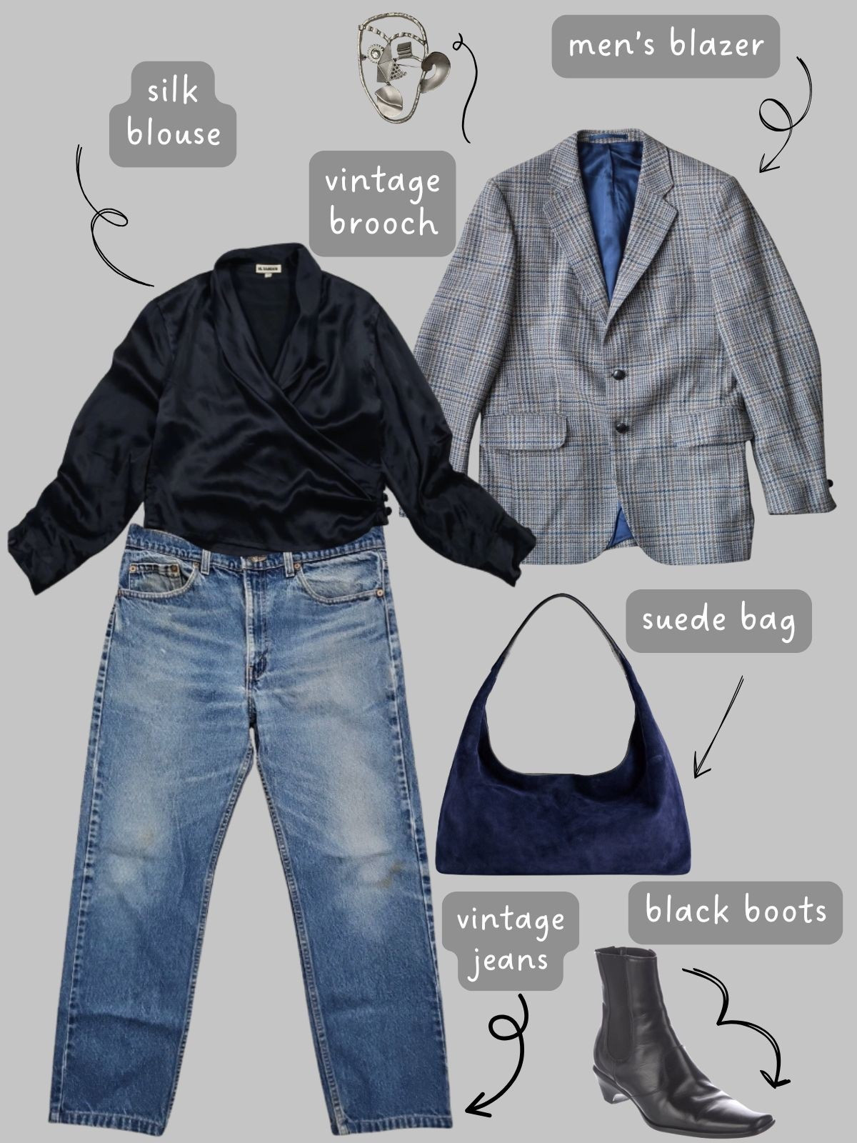 The secondhand-first winter capsule. 

You can read the whole post and all of the outfit examples on my blog. 

#LTKOver40