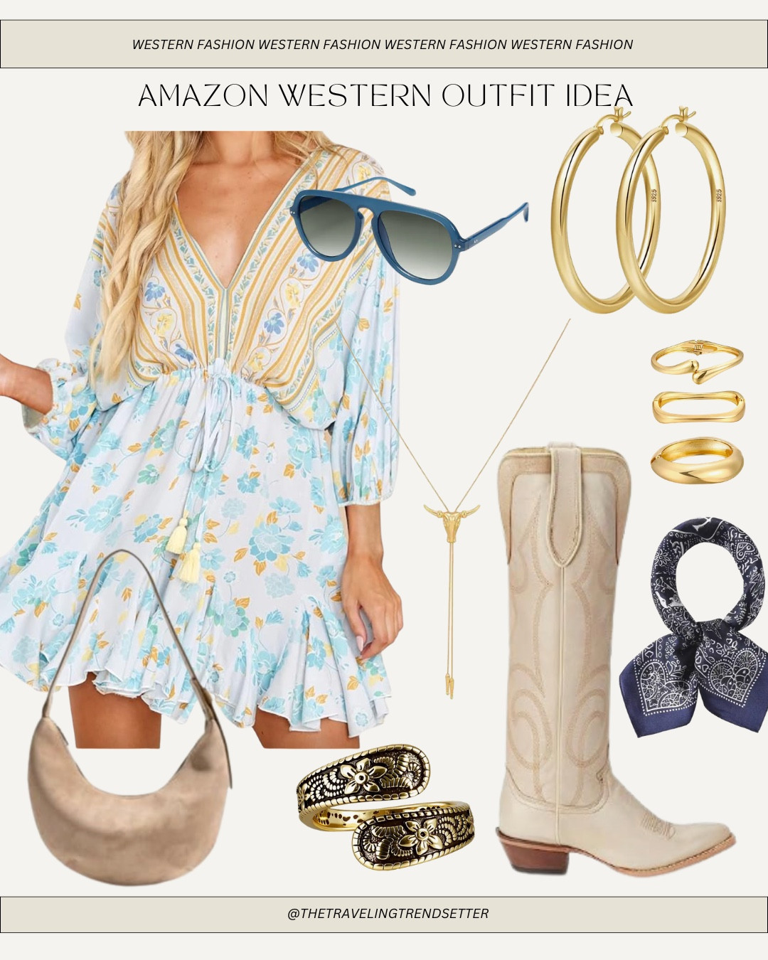 Amazon  western outfit idea - country concert outfit idea - cowgirl boots

#LTKootd #LTKgrwm