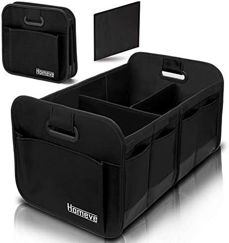 Homeve Car Trunk Organizer, Car Storage, Reinforced Handles, Collapsible Multi-Compartment Car Or... | Amazon (US)