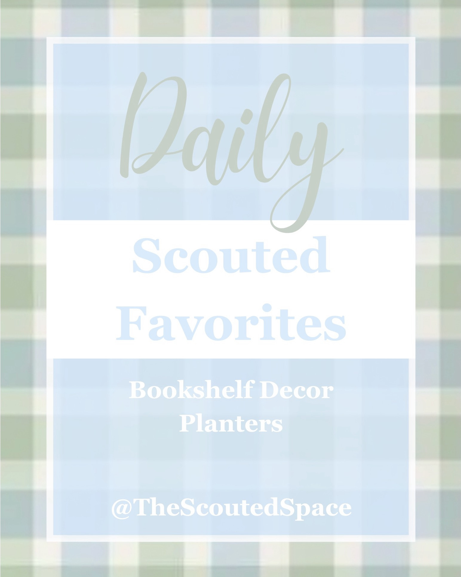 Bookshelf Decor Series - Planters!

Ready to decorate your bookshelves, built-in’s, or consoles? Take a look at this series to get some inspo!

#LTKStyleTip #LTKHome #LTKSeasonal