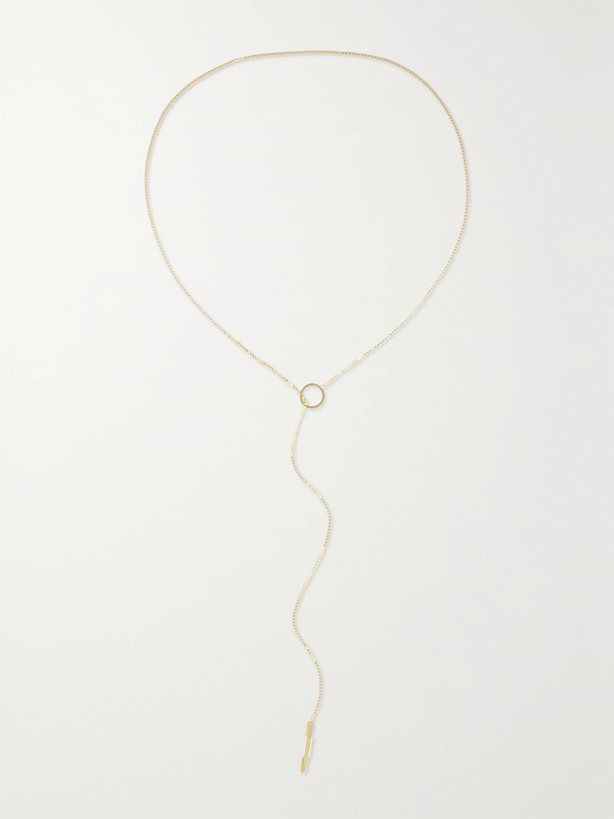 Gucci - Link To Love 18-karat Gold Necklace - One size | NET-A-PORTER (US)