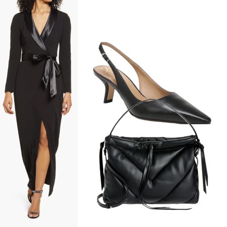 Date night in black #tuxedodress

#LTKitbag #LTKworkwear #LTKparties