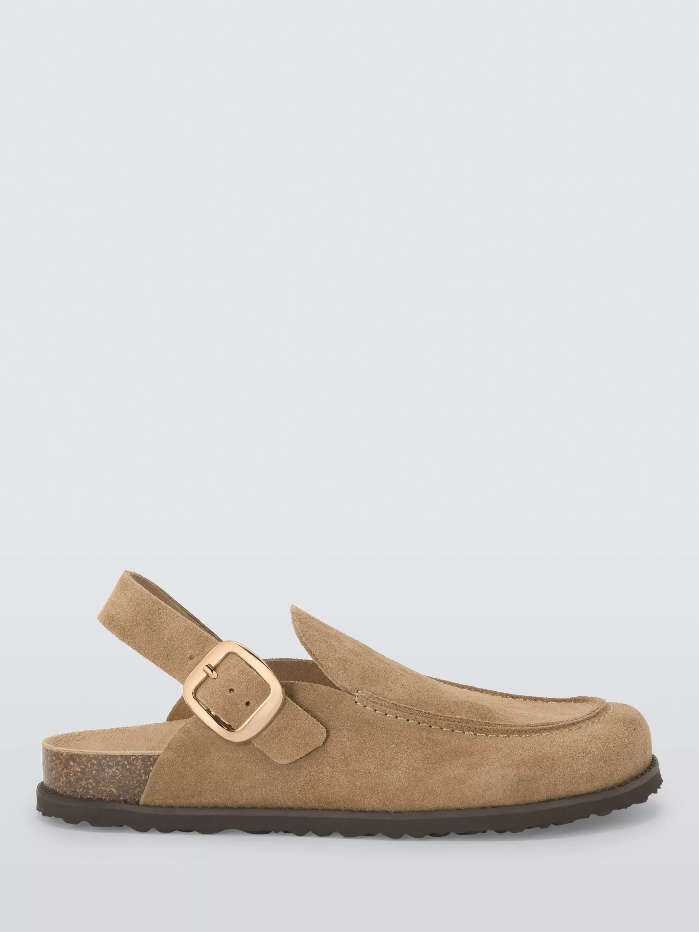 AND/ORLlando Suede Slingback Mule Clogs | John Lewis (UK)