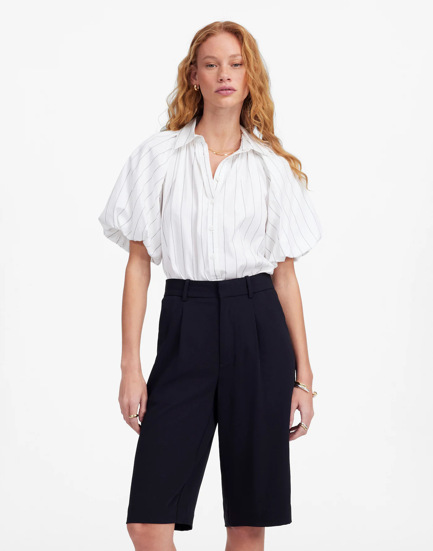 Slouchy Shorts in Crepe | Madewell