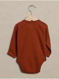 Baby Essential SUPIMA® Long-Sleeve Bodysuit | Banana Republic (US)