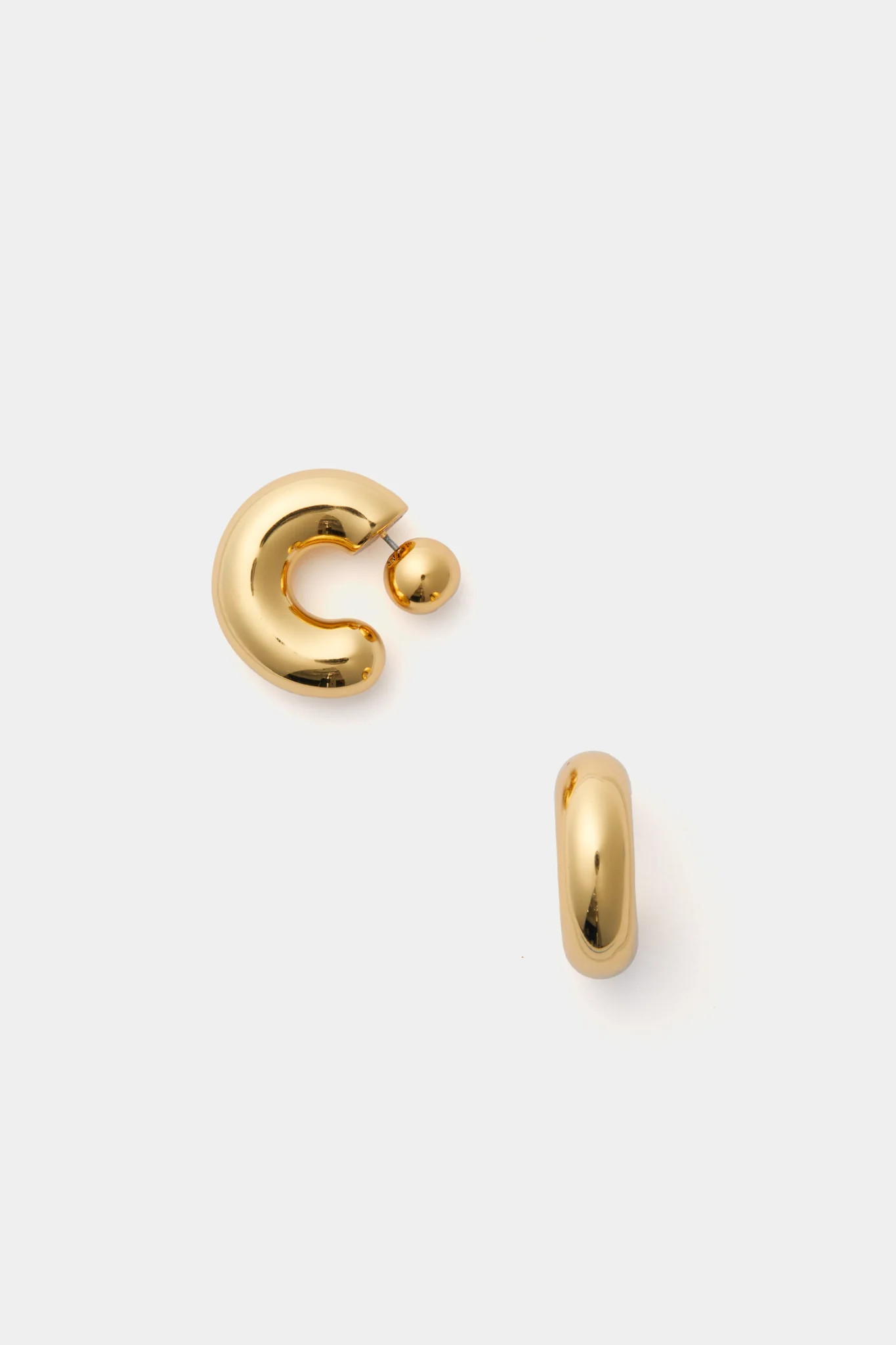 High Polish Gold Tome Hoops Large | Tuckernuck (US)